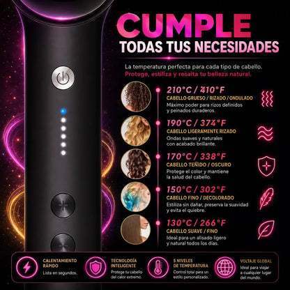 Cepillo Alaciador Novik®